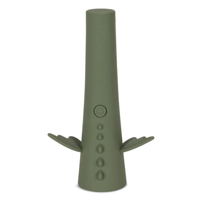 Lampe de poche Dragon en silicone | Vert olive