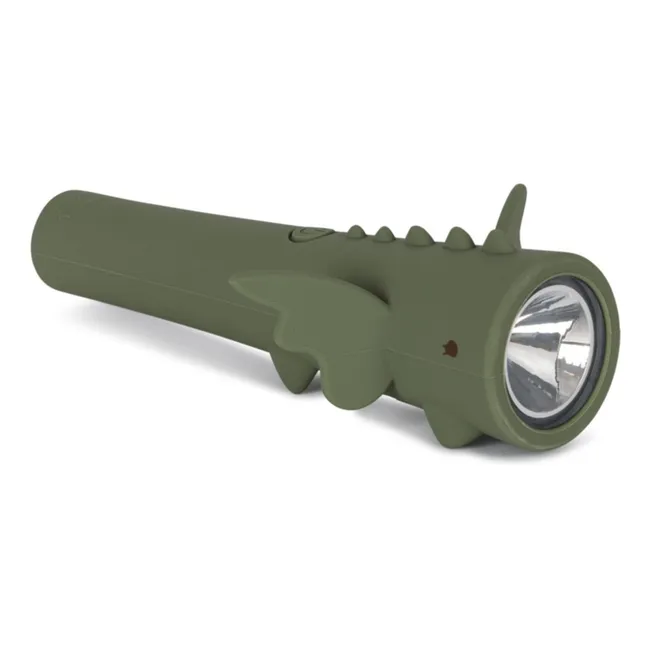 Dragon-Taschenlampe aus Silikon | Grünolive