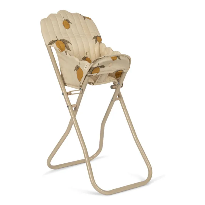 Lemon doll high chair | Lemon yellow- Product image n°0