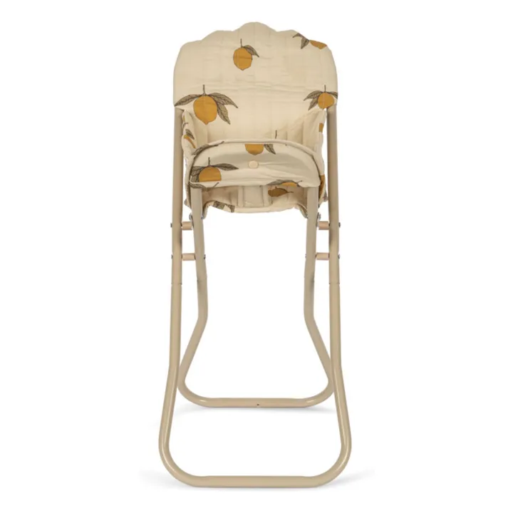 Lemon doll high chair | Lemon yellow- Product image n°1