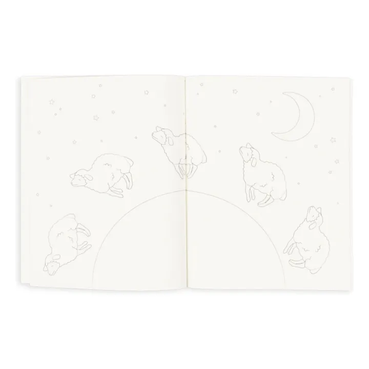 Farm coloring book and crayons | Blue- Product image n°3