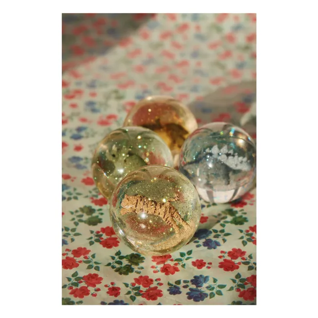 Palline rimbalzanti Lemon/Tiger - Set di 2 | Giallo