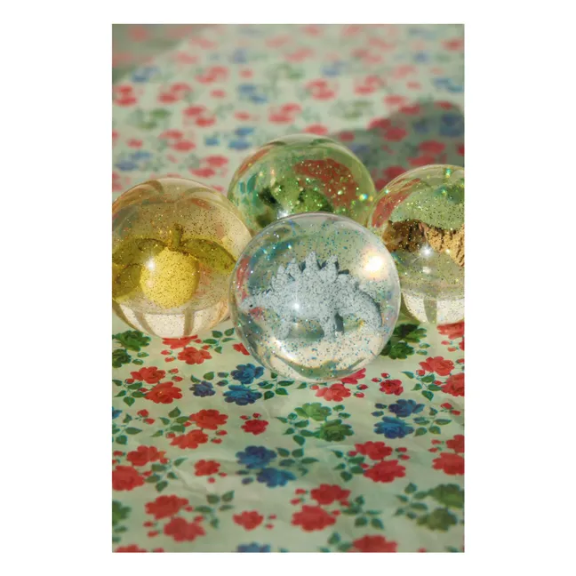 Palle rimbalzanti Dino- Set di 2 | Verde
