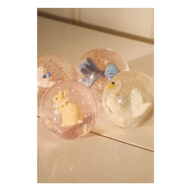 Bunny/Panda bouncing balls - Set of 2 | Pink