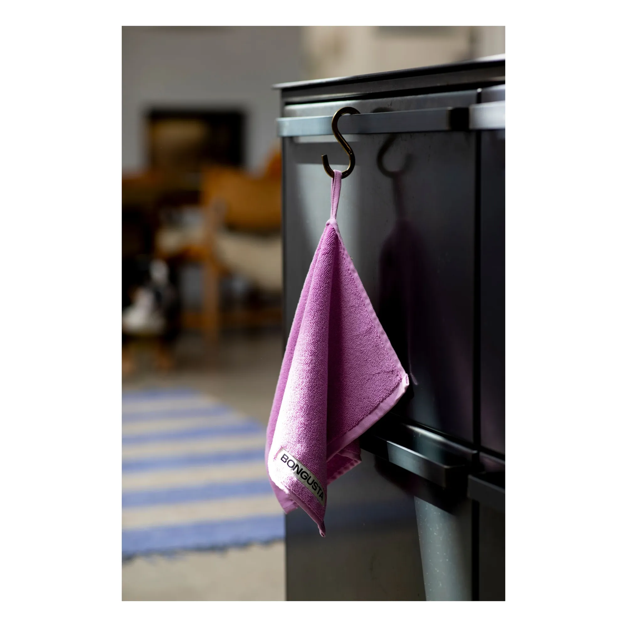 Serviette d'invité Naram | Rose fuschia- Image produit n°3