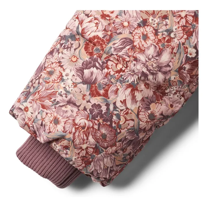 Blumige Daunenjacke Yrsa | Rosa- Produktbild Nr. 4