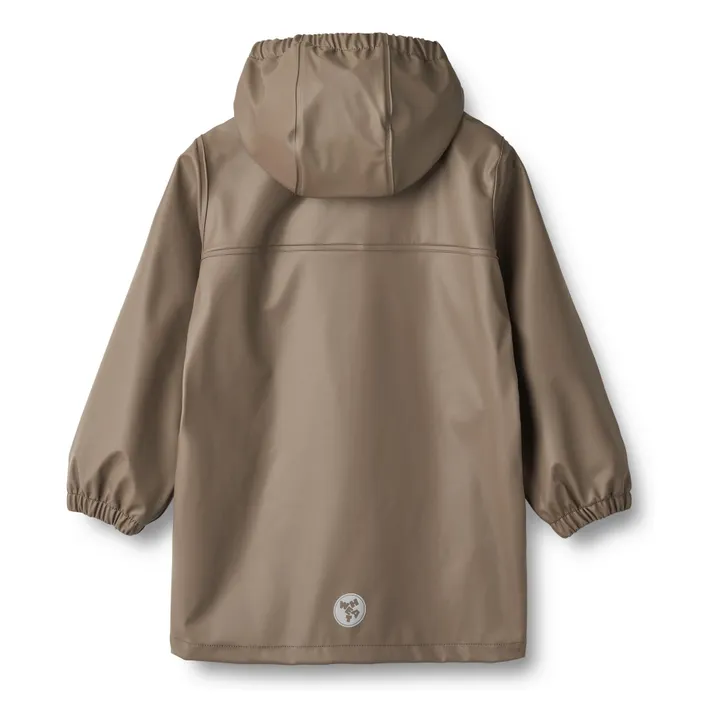 Chaqueta impermeable larga Finley | Beige obscuro- Imagen del producto n°1