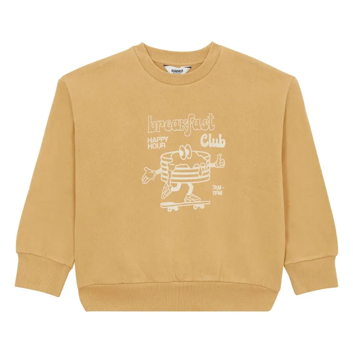 Felpa con cappuccio | Giallo girasole- Immagine del prodotto n°0