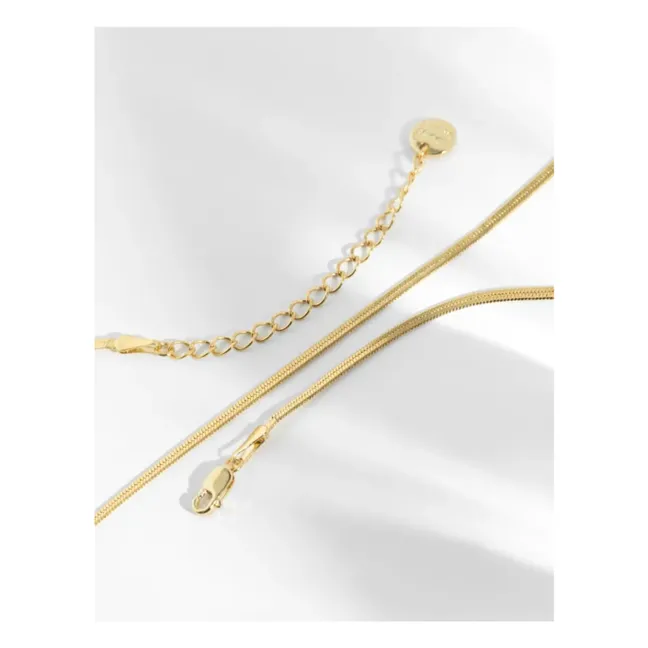 Halskette Le Tracé Fin | Gold
