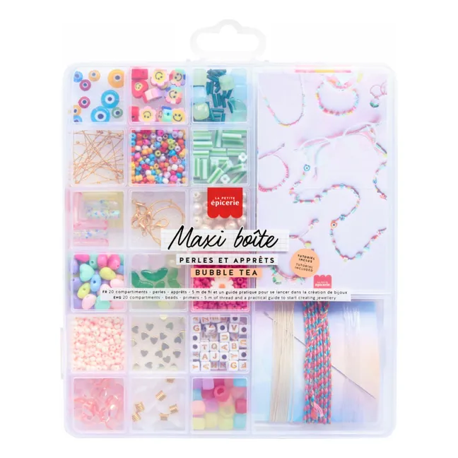 Maxi caja de cuentas y cebadores Bubble Tea