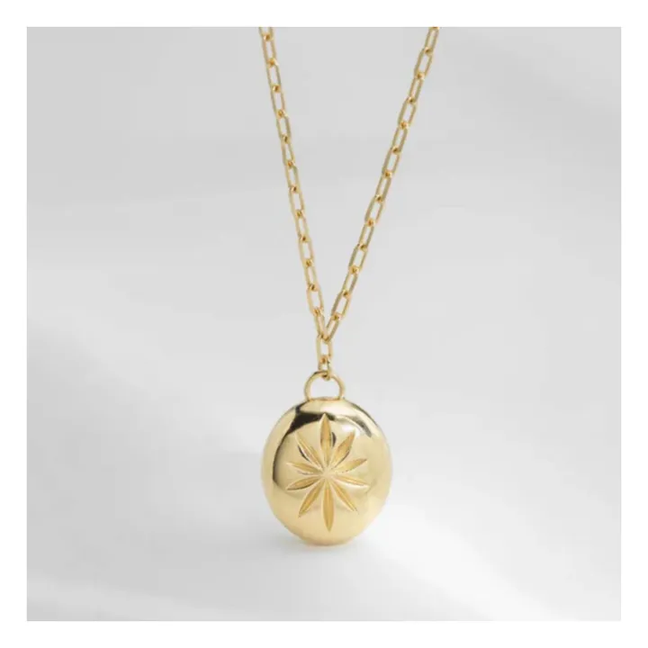 Pendentif Sarah | Doré- Image produit n°0