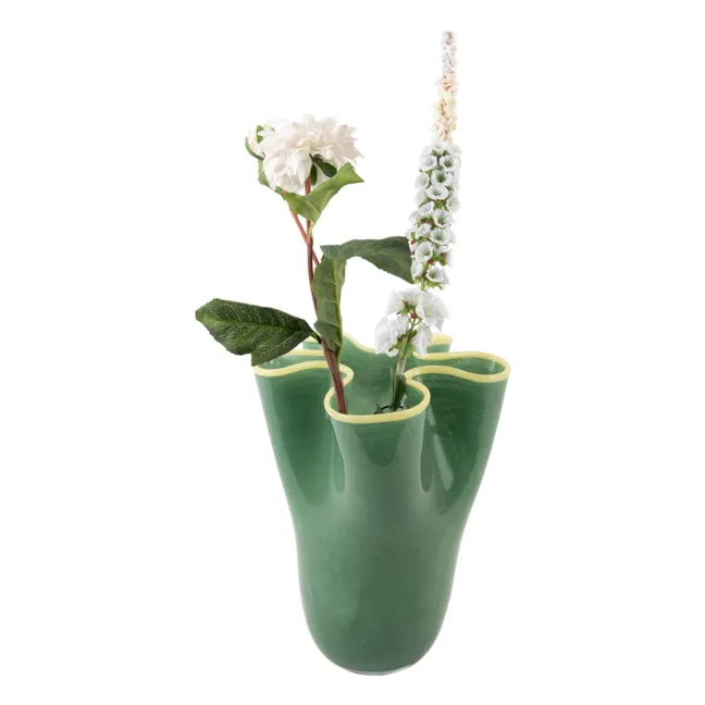 Ruffles vase | Green
