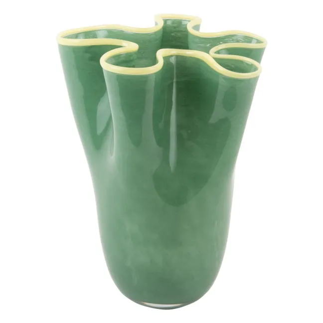 Ruffles vase | Green