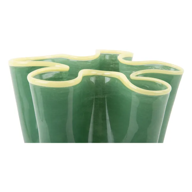 Ruffles vase | Green