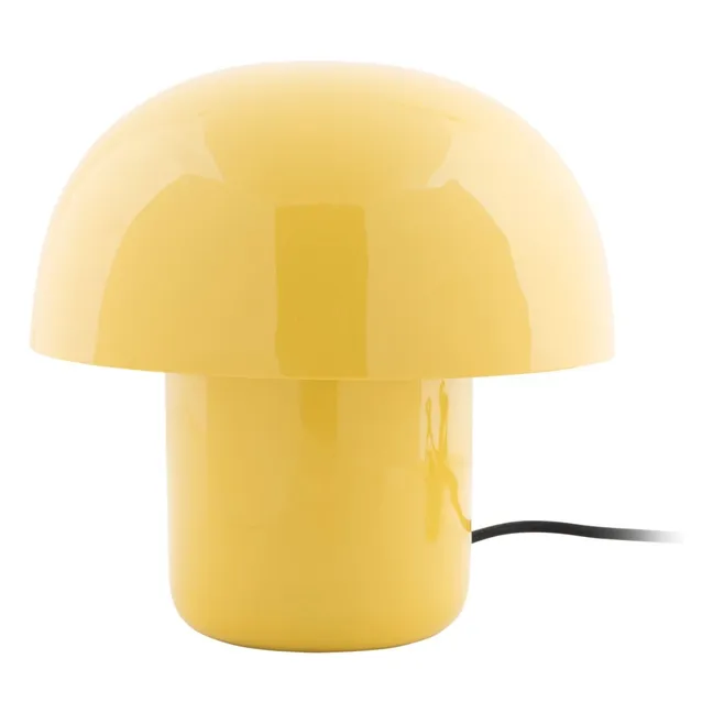 Mini Fat Mushroom table lamp | Yellow