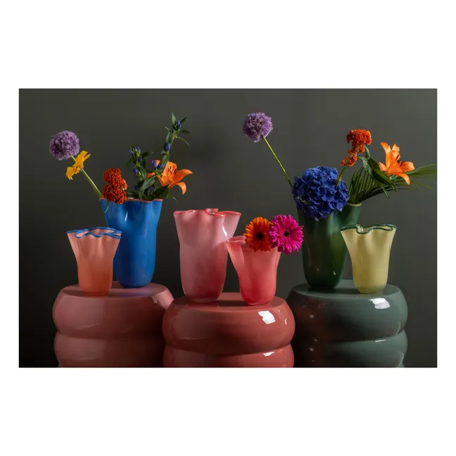 Ruffles vase | Pink