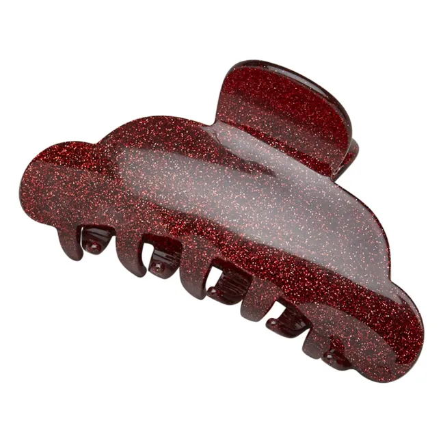 Pinze Katla Glitter | Rosso scuro