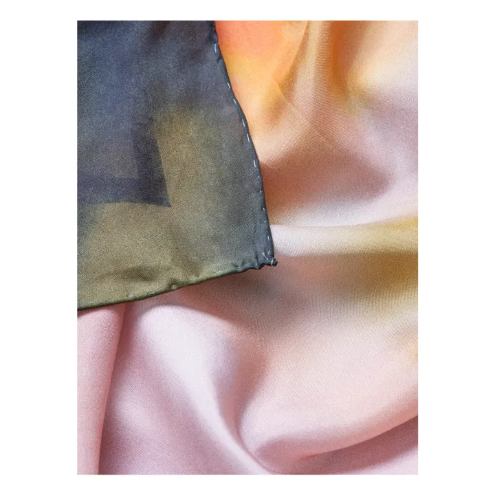 Foulard Rilia Sia Soie | Vert foncé- Image produit n°2