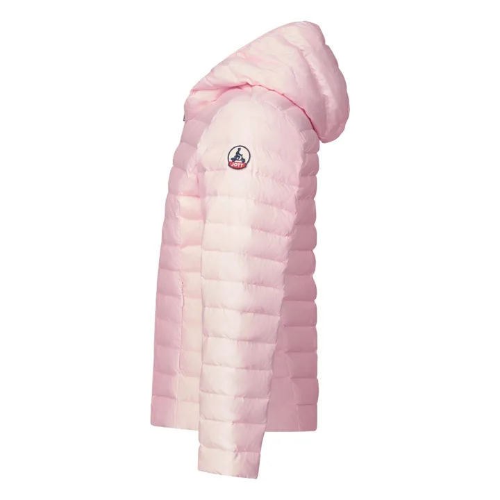 Chaqueta de plumón con capucha Carla | Rosa Pálido- Imagen del producto n°1