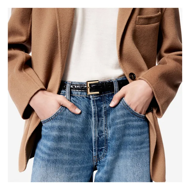 Jeans in cotone biologico Manon | Washed Blue