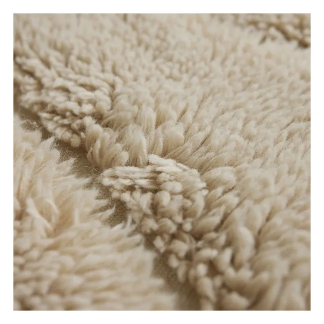 Wollteppich Limitless | Cremefarben
