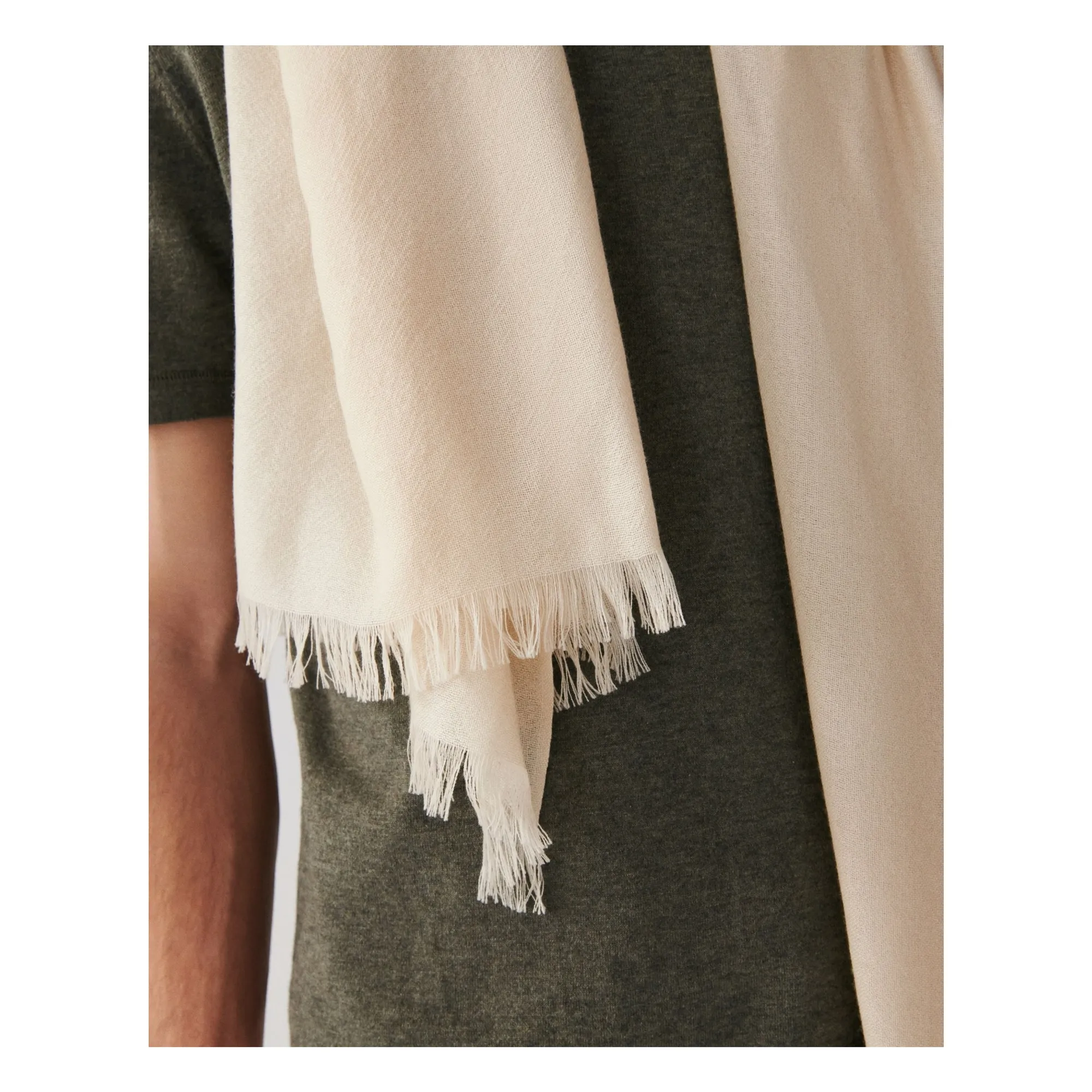Etole Voile de Cachemire | Avoine- Image produit n°2