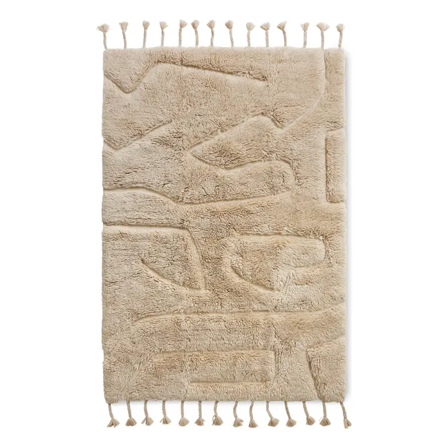 Limitless wool carpet | Cream