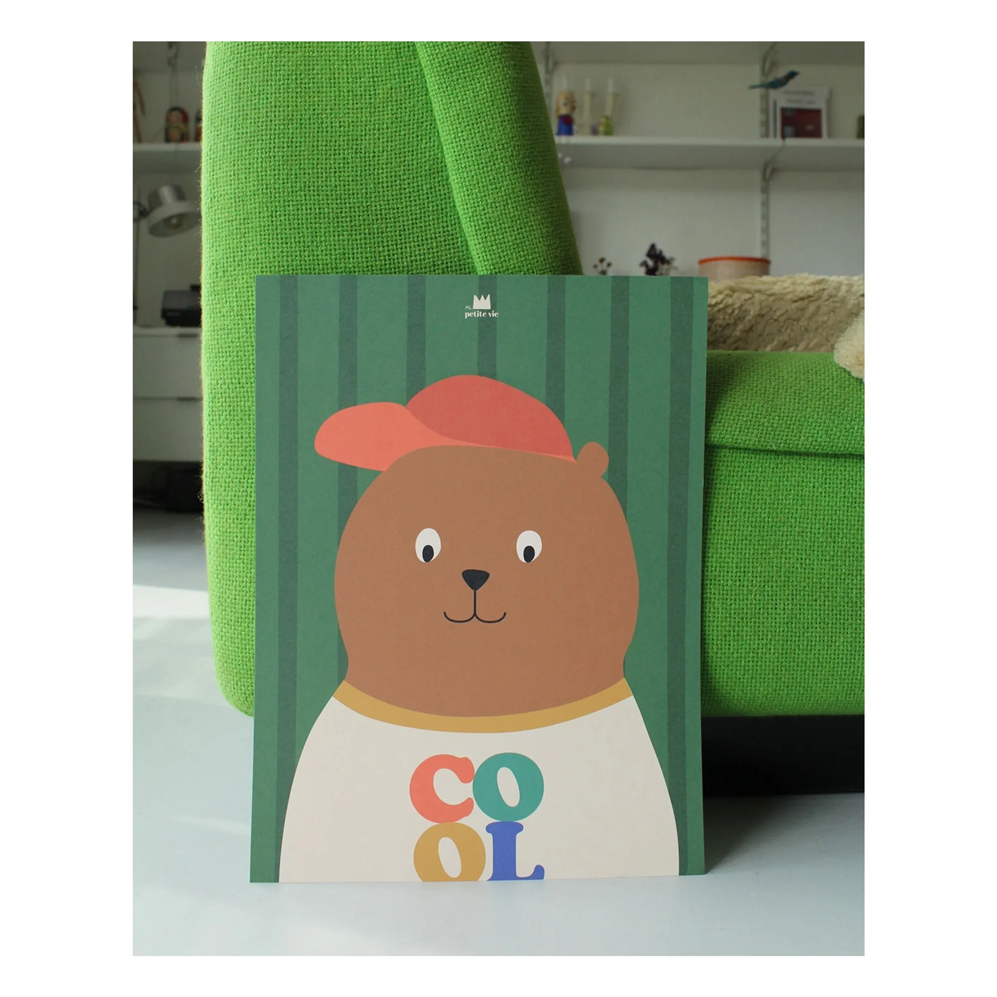 Affiche Cool ours- Image produit n°1