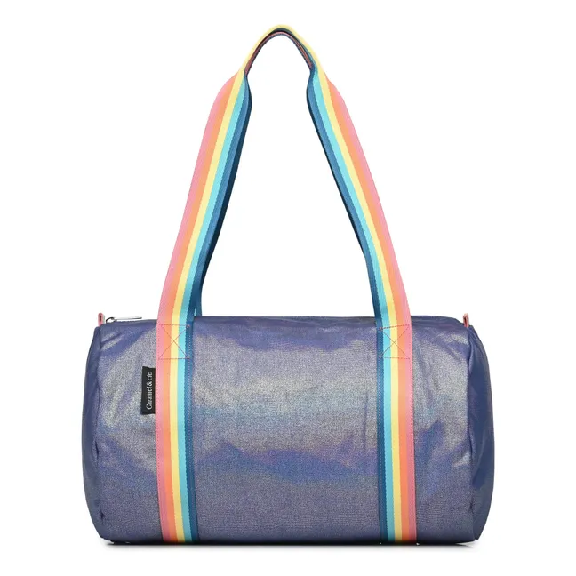Iridescent Weekend Bag | Blue