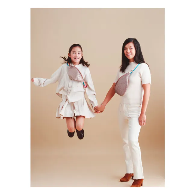 Bolsa Banana Mamá Purpurina | Cobre