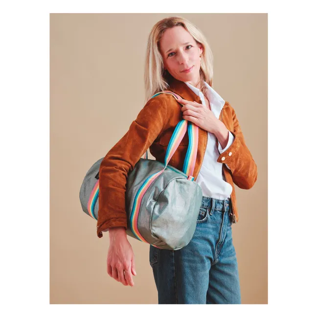 Iridescent Weekend Bag | Blue