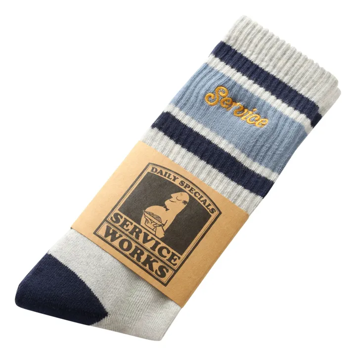 Chaussettes Logo Ringer | Gris- Image produit n°2
