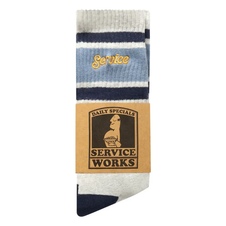 Chaussettes Logo Ringer | Gris- Image produit n°1
