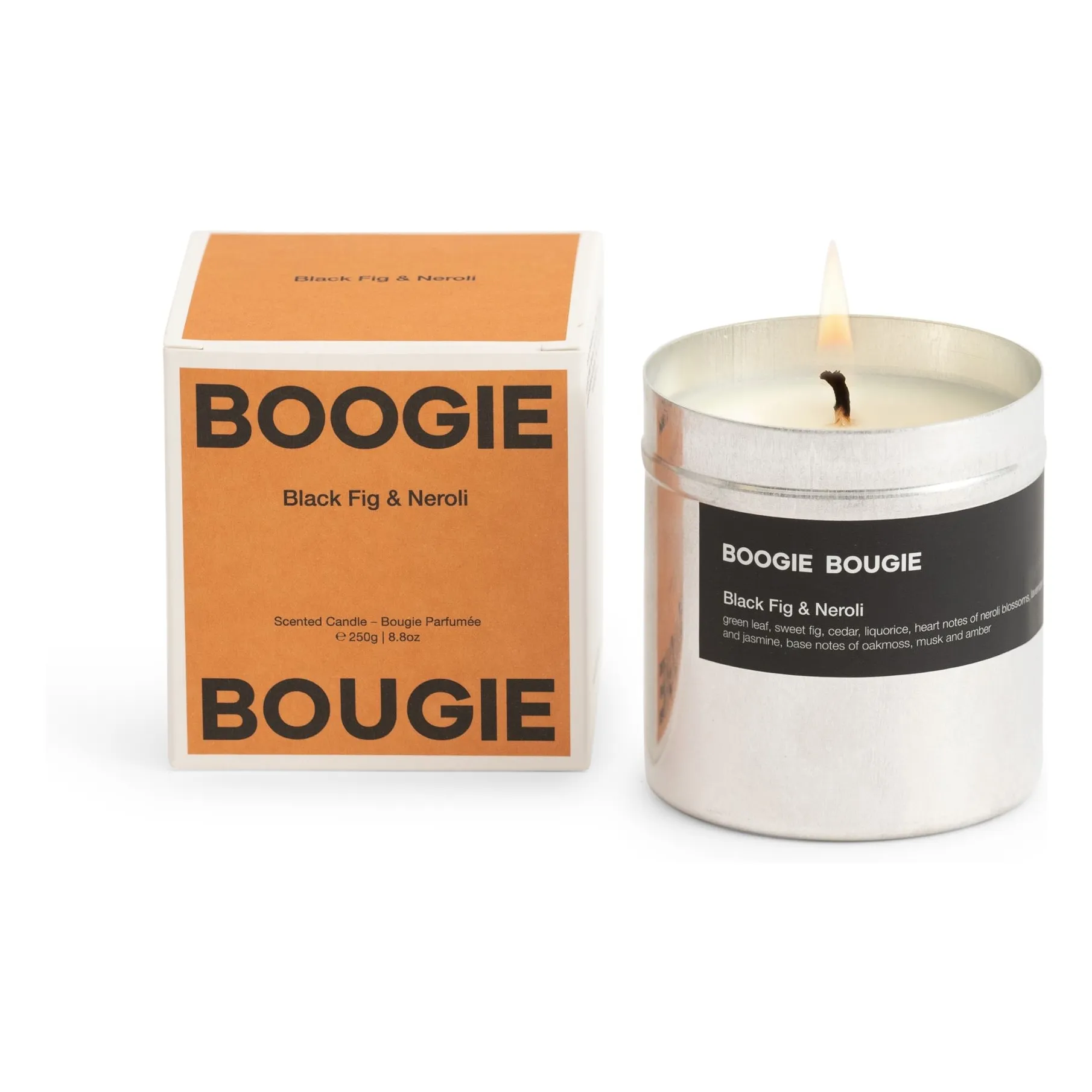 Boogie Bougie Untinted Black Fig & Neroli Candle