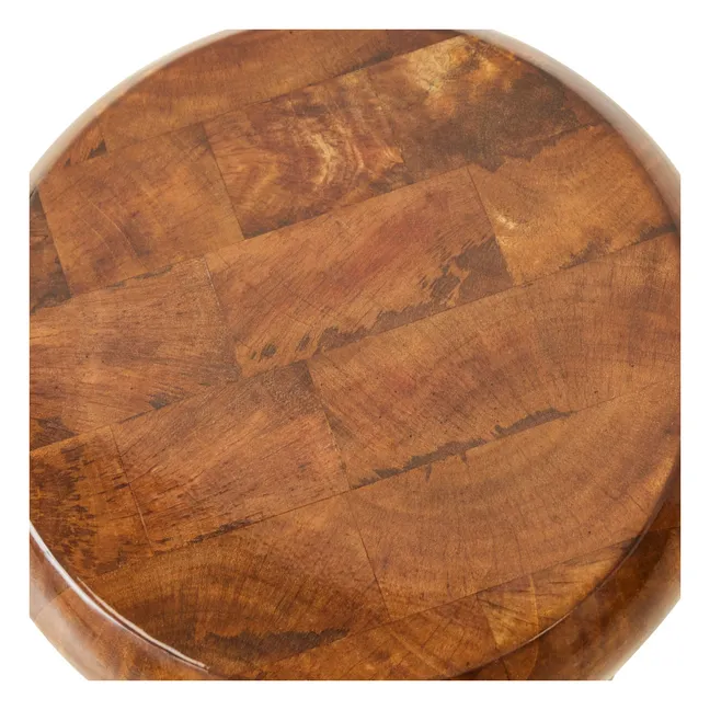 Sgabello in legno | Marrone