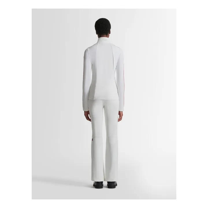 Stellia III zipped undershirt | White- Product image n°2