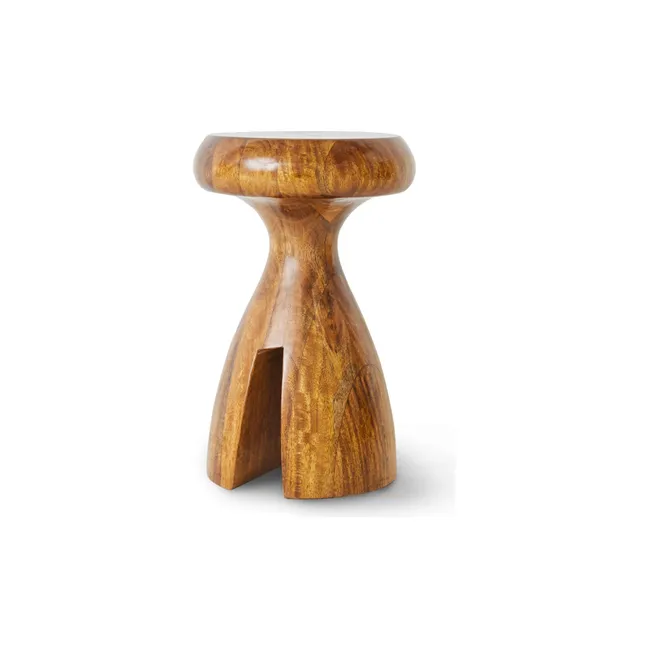 Sgabello in legno | Marrone