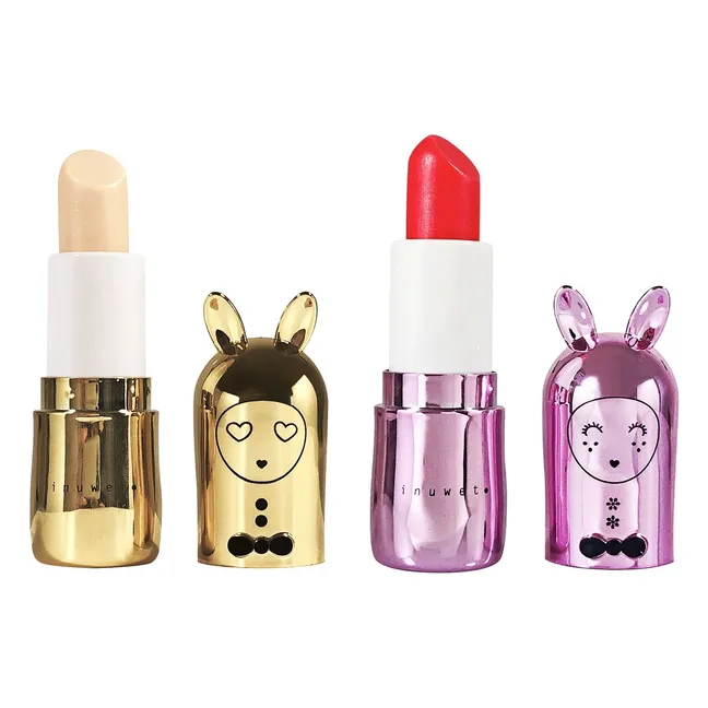 Jingle Pink Lippenbalsam-Duo-Set