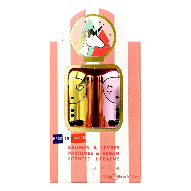 Jingle Pink Lippenbalsam-Duo-Set