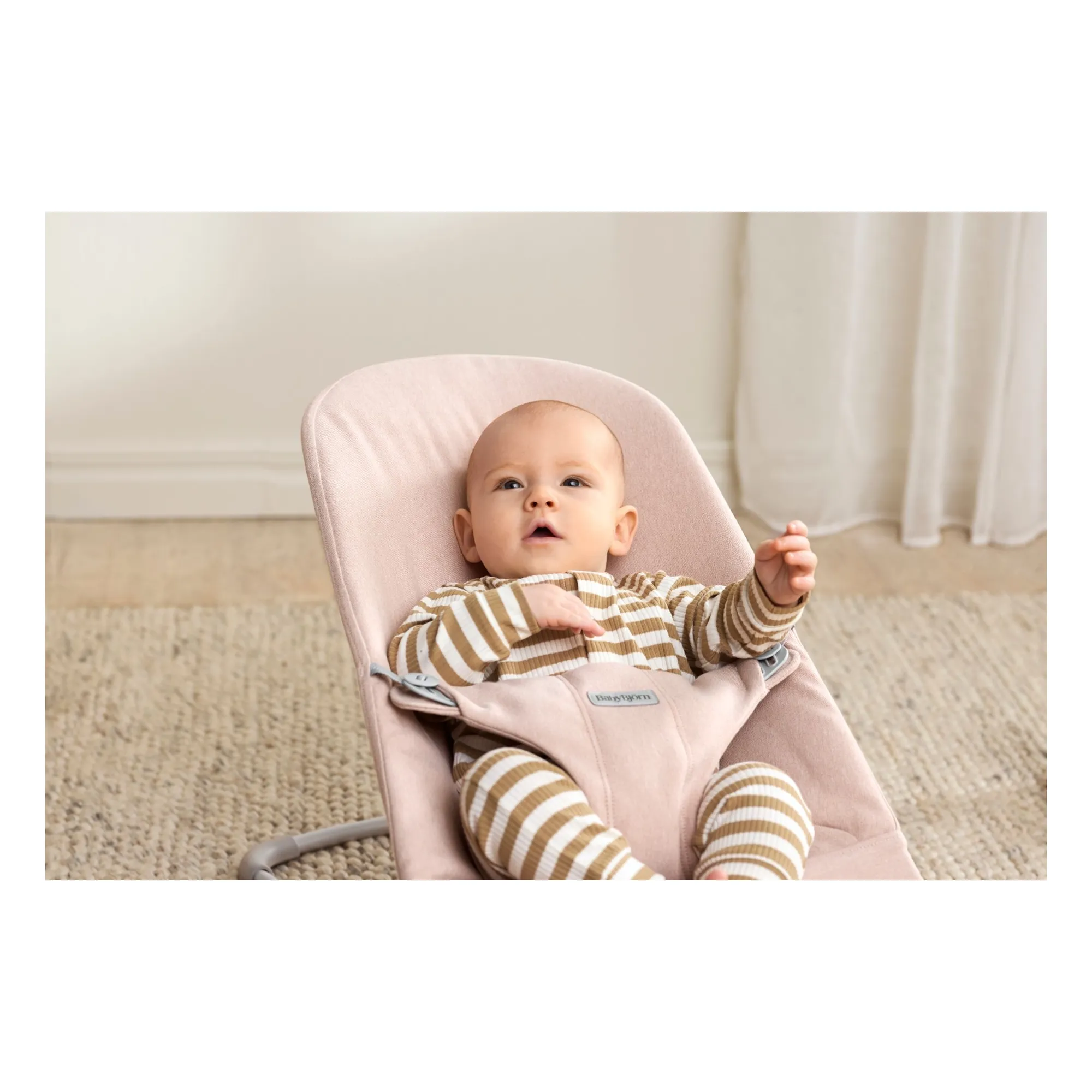 BabyBjörn - Transat Bliss en jersey tissé chiné (BabyBjörn) - Image 1