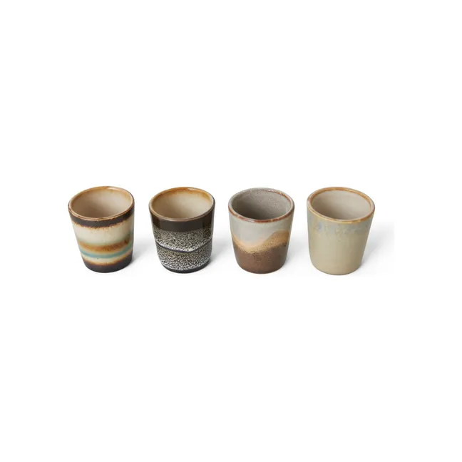 Stoneware egg cups - Set of 4