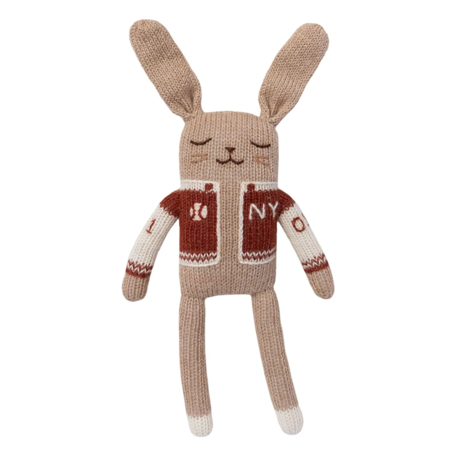 Main Sauvage - Doudou Lapin Baseball (Main Sauvage) - Image 1