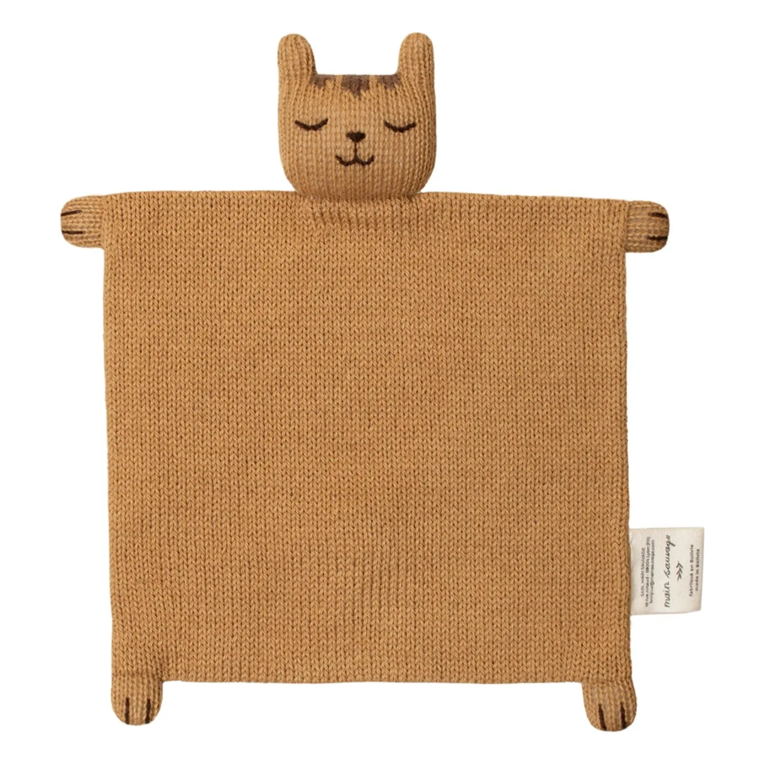 Main Sauvage - Doudou tigre en alpaga (Main Sauvage) - Image 1