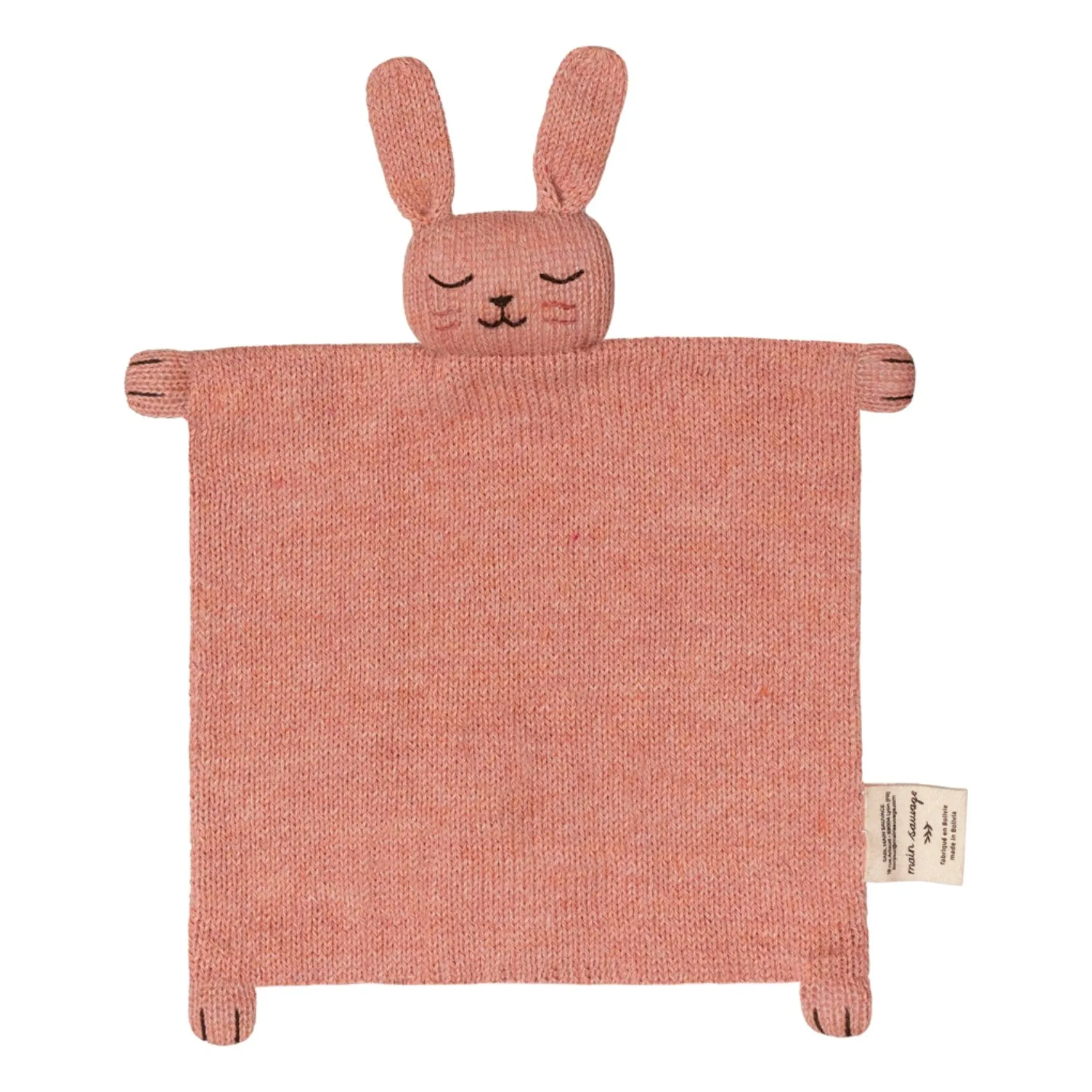 Main Sauvage - Doudou Lapin en alpaga (Main Sauvage) - Image 1