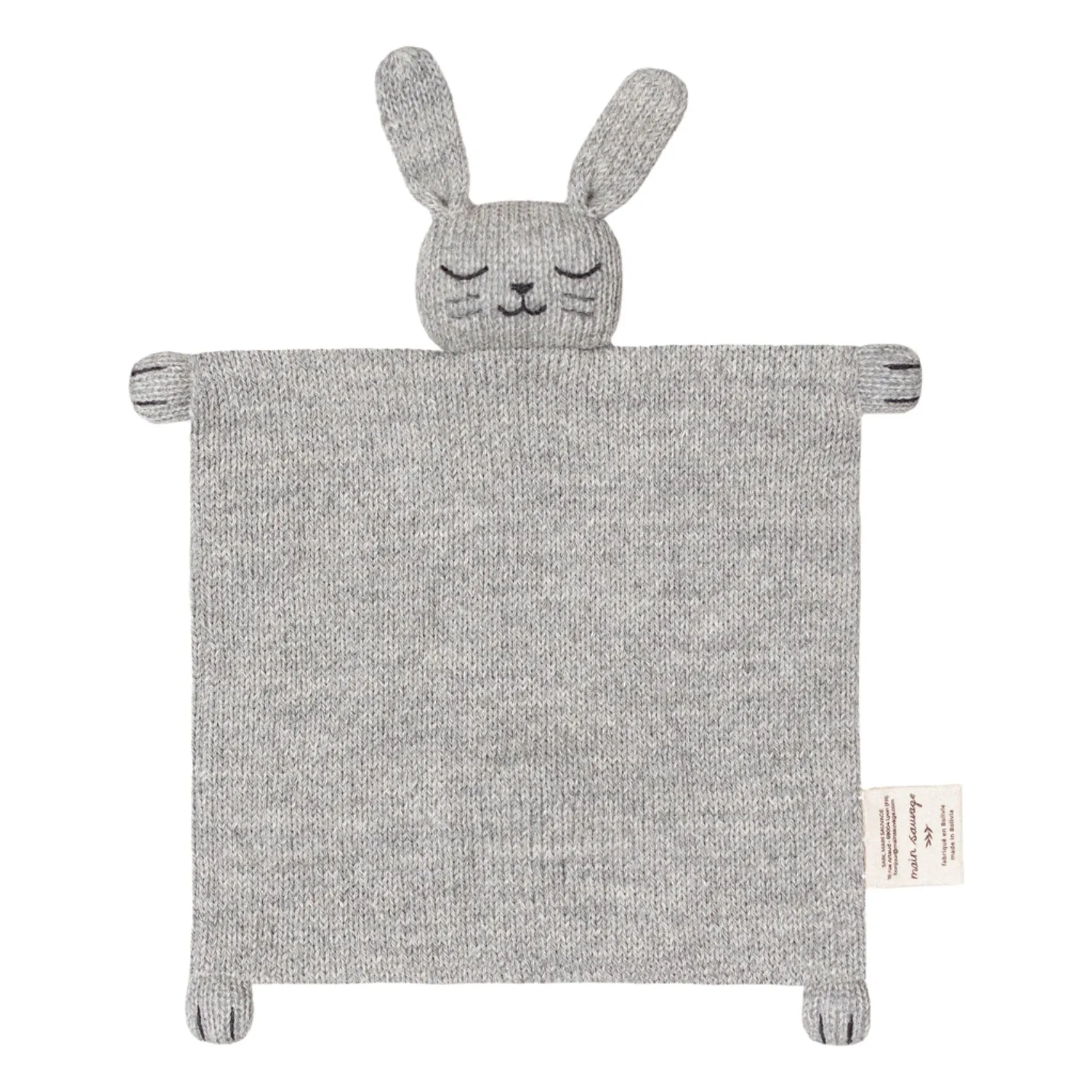 Main Sauvage - Doudou Lapin en alpaga (Main Sauvage) - Image 1