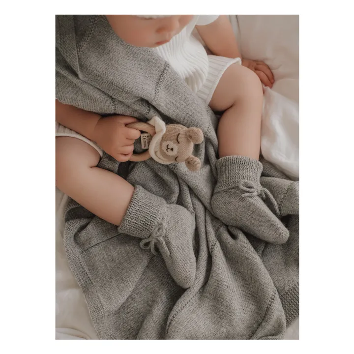 Anneau de dentition Ourson | Sable- Image produit n°1