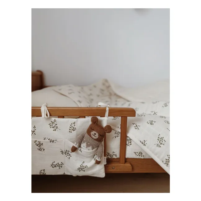 Drap-housse Holly Flowers | Sable