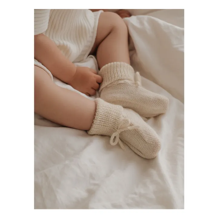 Zapatillas de alpaca | Crudo- Imagen del producto n°4