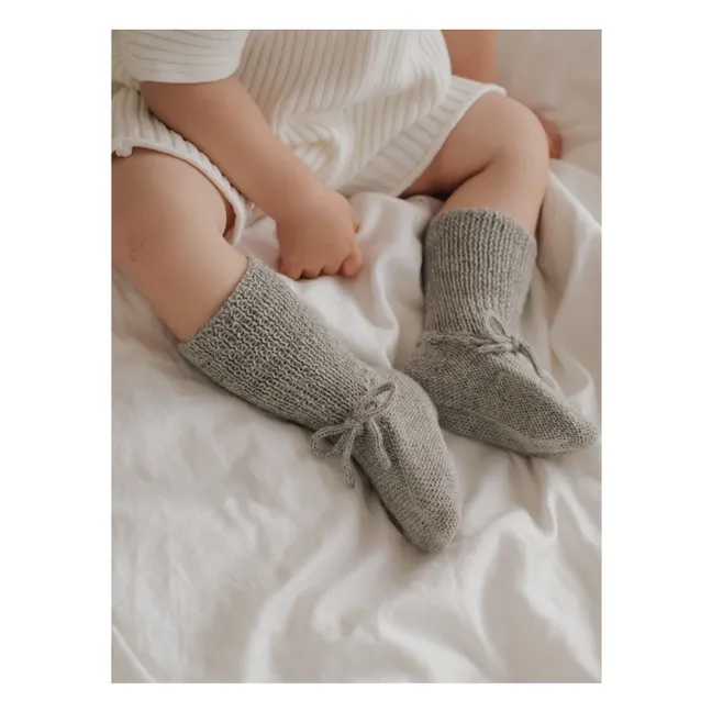 Chaussons Alpaga | Gris