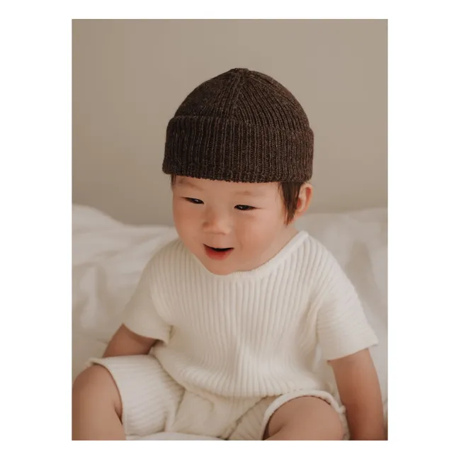 Cappello in alpaca | Moka